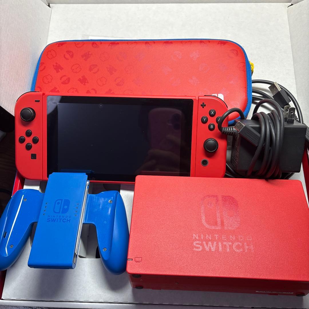 Nintendo Switch マリオレッド　本体セット