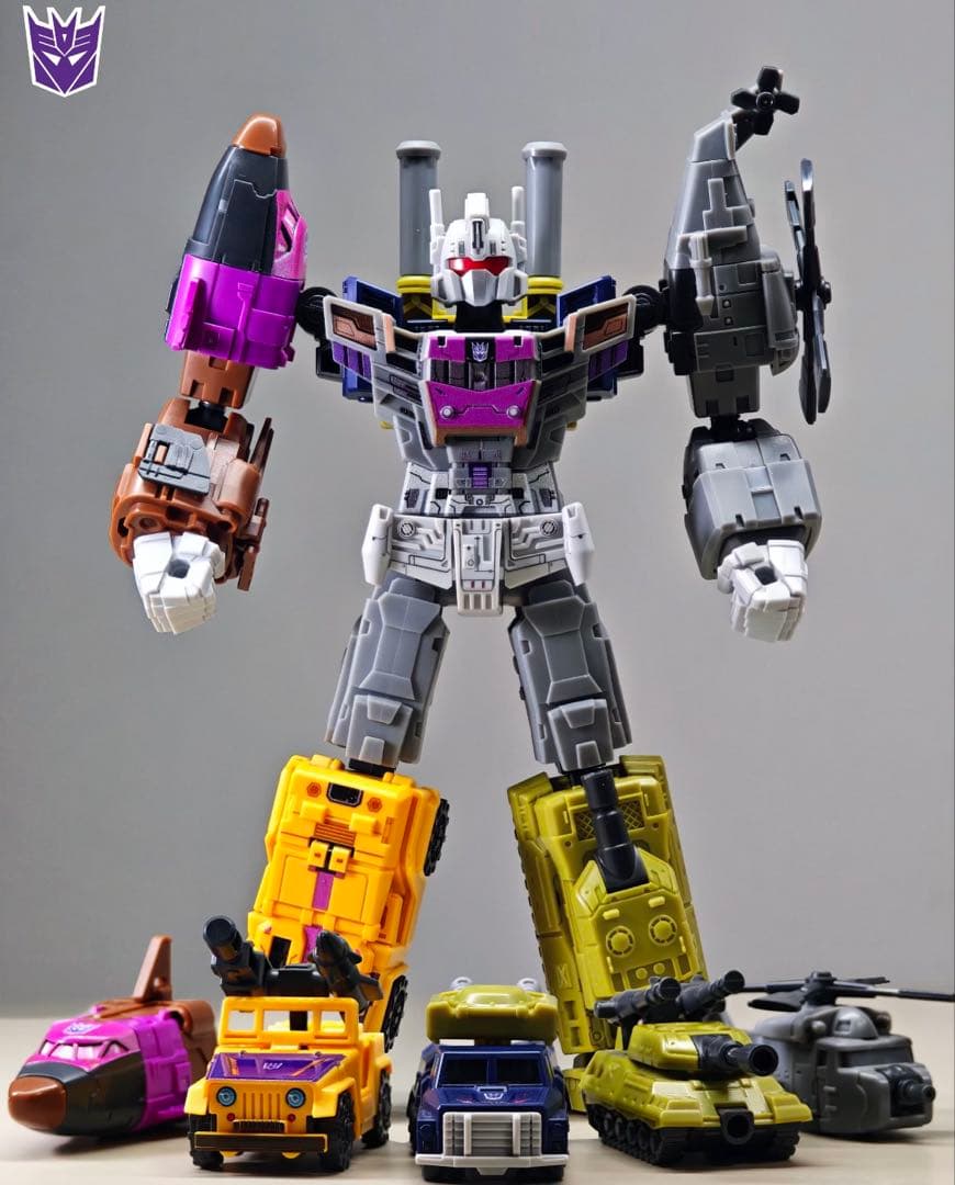 BLOKEES ブロッキーズ トランスフォーマー ブルーティカス 合体 セット