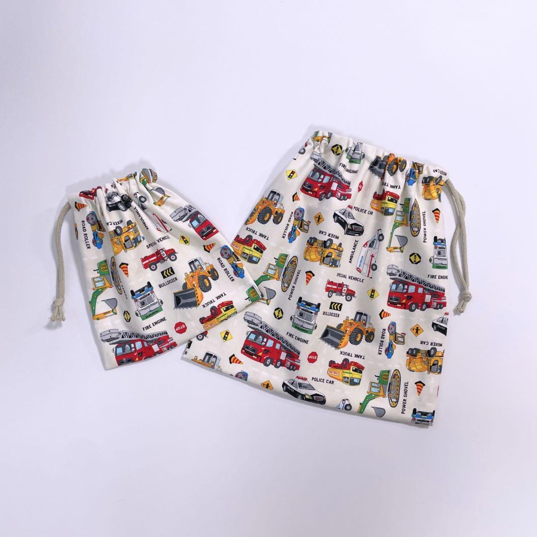 ぴい＊【レッスンバッグ/巾着/靴袋/体操着袋】ハンドメイドオーダー