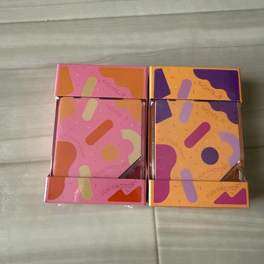 2個組 fromis_9 韓国版 Fun Factory 1st Single