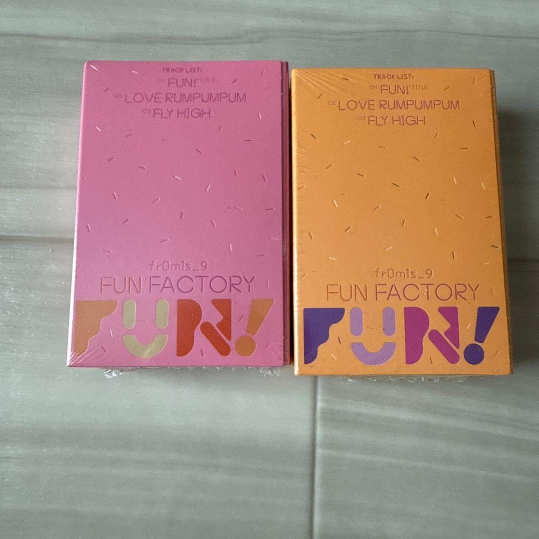 2個組 fromis_9 韓国版 Fun Factory 1st Single