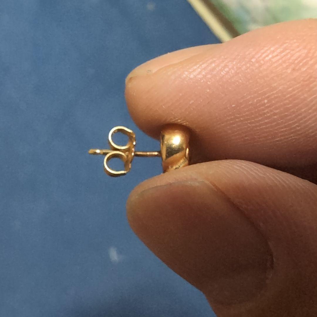 ヒトデロンワンズK18rg Earring Hagme Studピアス