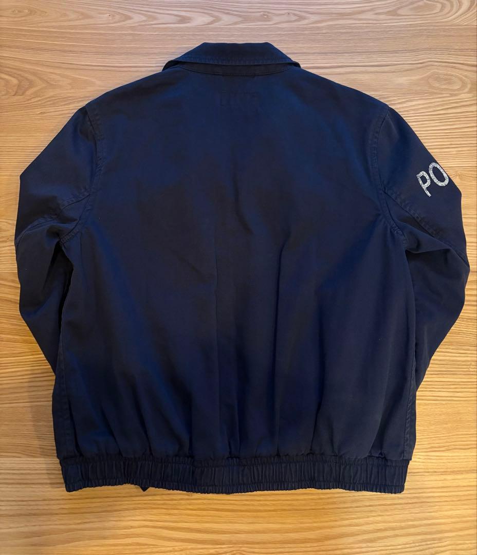 ポロラルフローレン ドリズラージャケット ダブルジップ ジャンパー ネイビー紺S