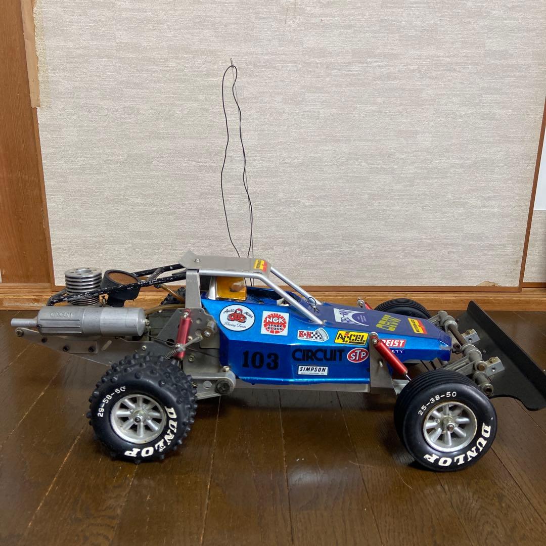 【ジャンク品】京商1/8スケール エンジンバギー サーキット20レーシングバハ