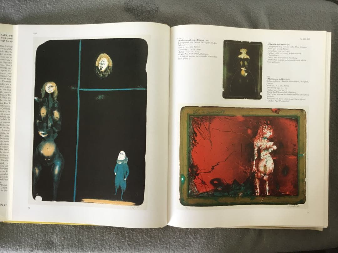 パウル・ヴンダーリッヒ　カタログレゾネ　1948-82 独語