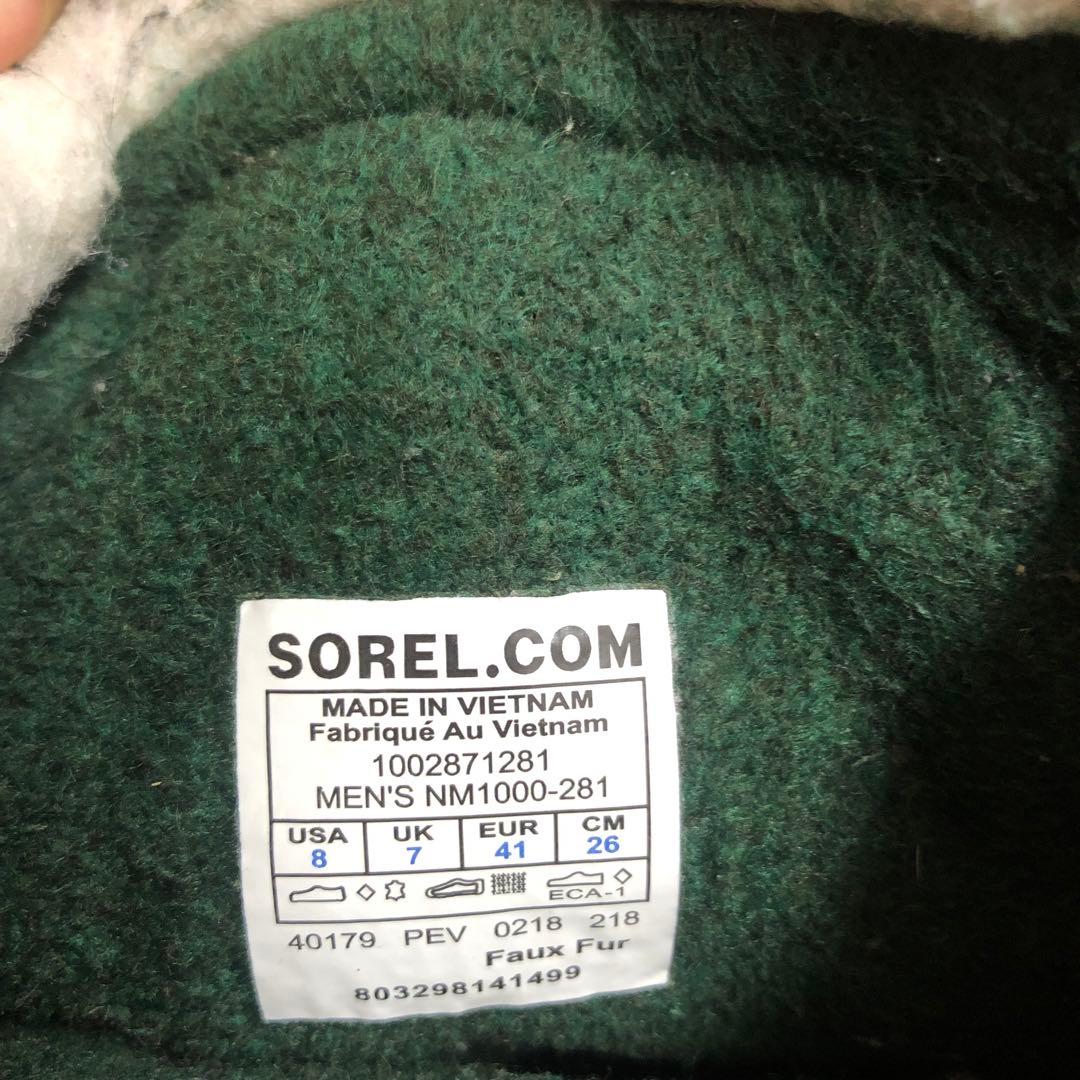 ソレル カリブー ウォータープルーフ CARIBOU SOREL ブーツ 26