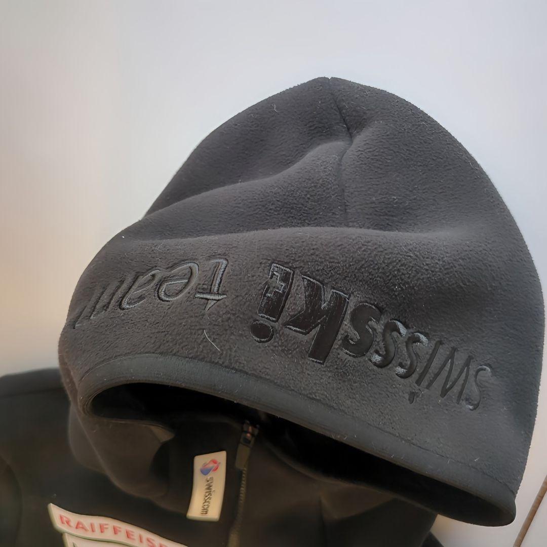 DESCENTE デサント スイスチームモデル 厚手フリースパーカー