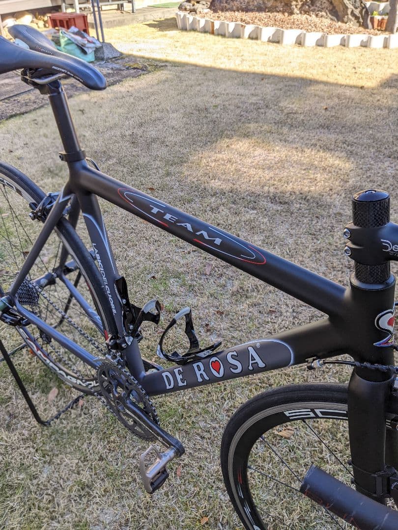 美品 デローザ DE ROSA カンパ アテナ カーボン イタリアン バイク