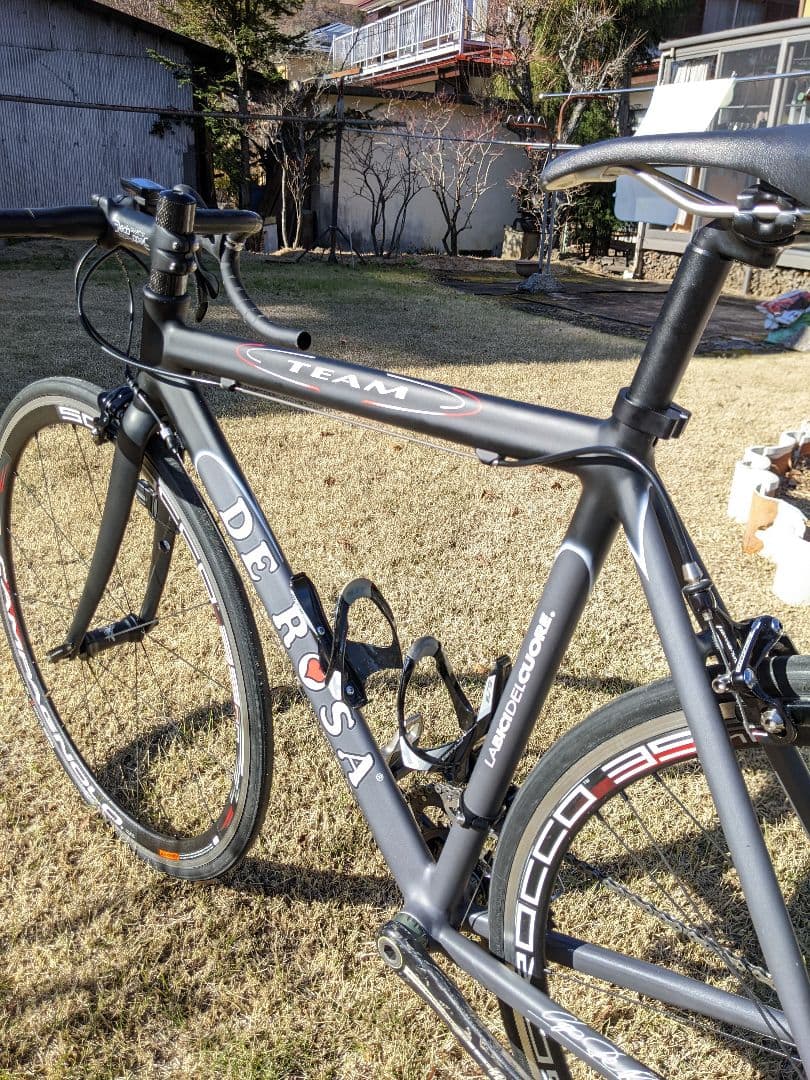 美品 デローザ DE ROSA カンパ アテナ カーボン イタリアン バイク
