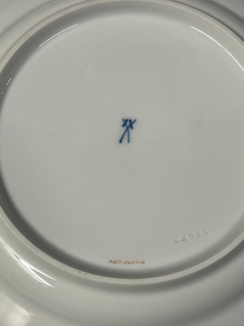 マイセン フローラ ヴェレンシュピール　プレート 2枚　ケーキ皿