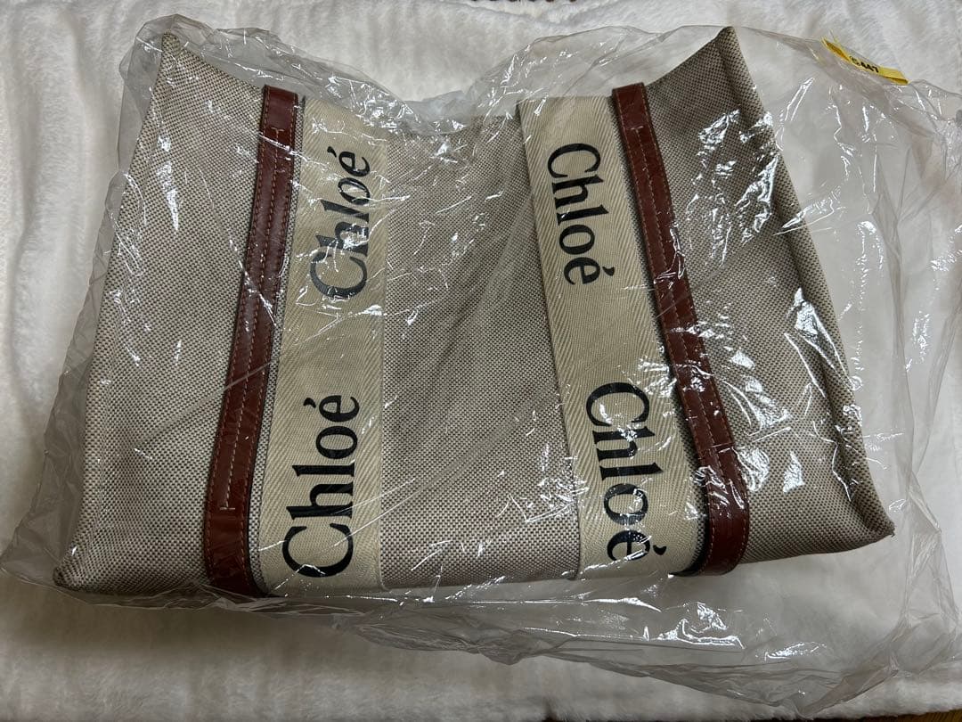 Chloé トートバッグ ベージュ/ブラウン