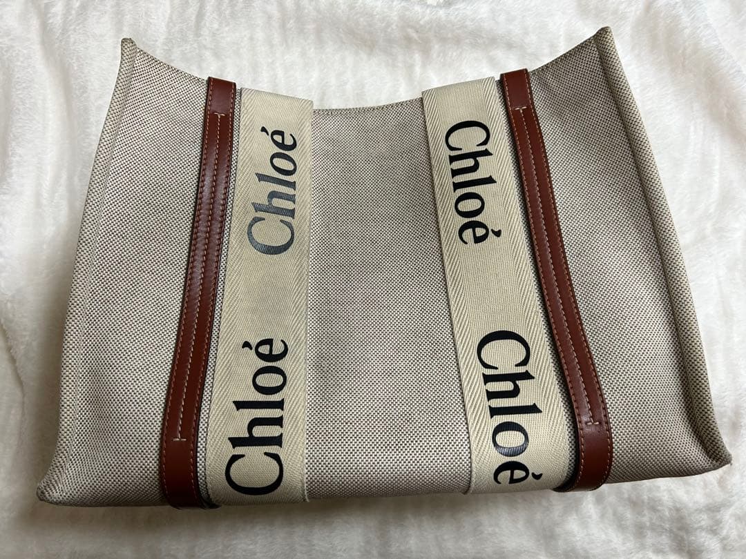 Chloé トートバッグ ベージュ/ブラウン