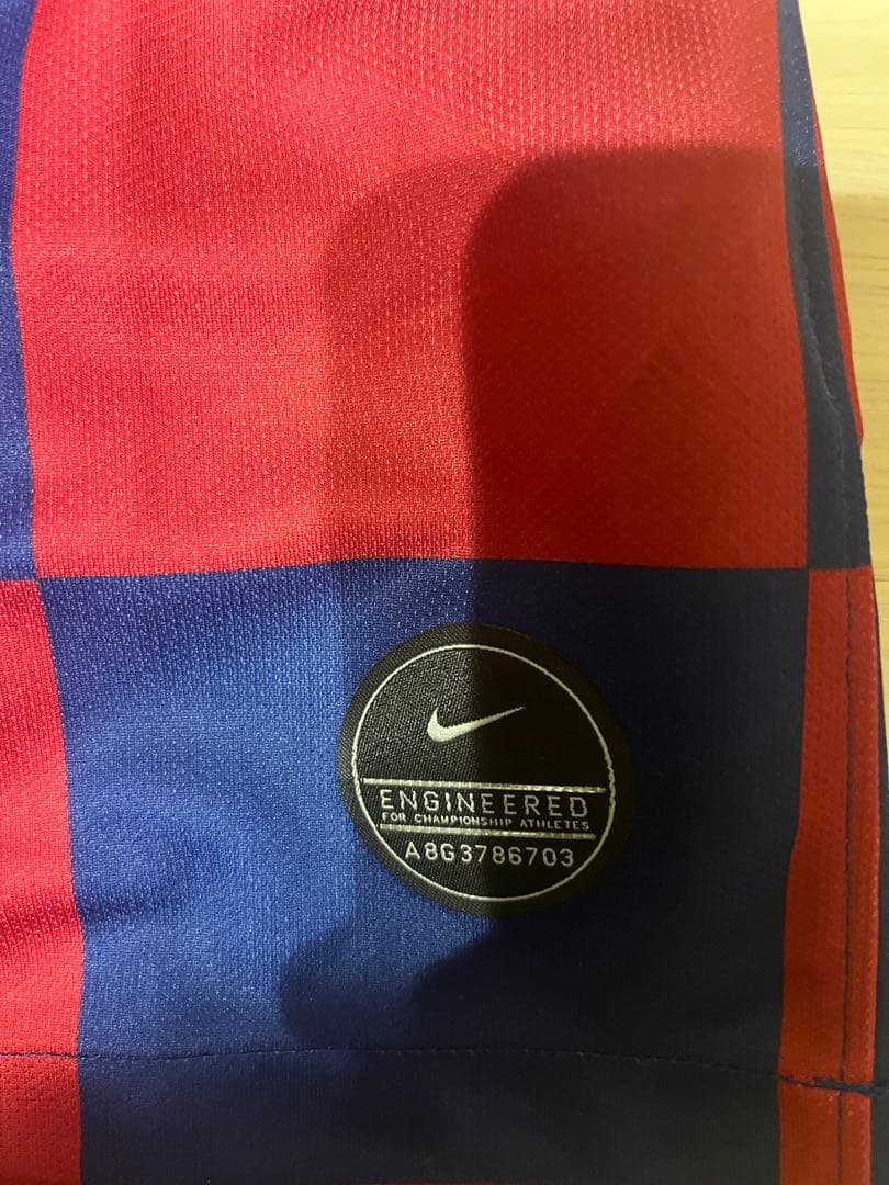 【正規品、カンプノウ購入】バルセロナ ユニフォーム メッシ Mサイズ