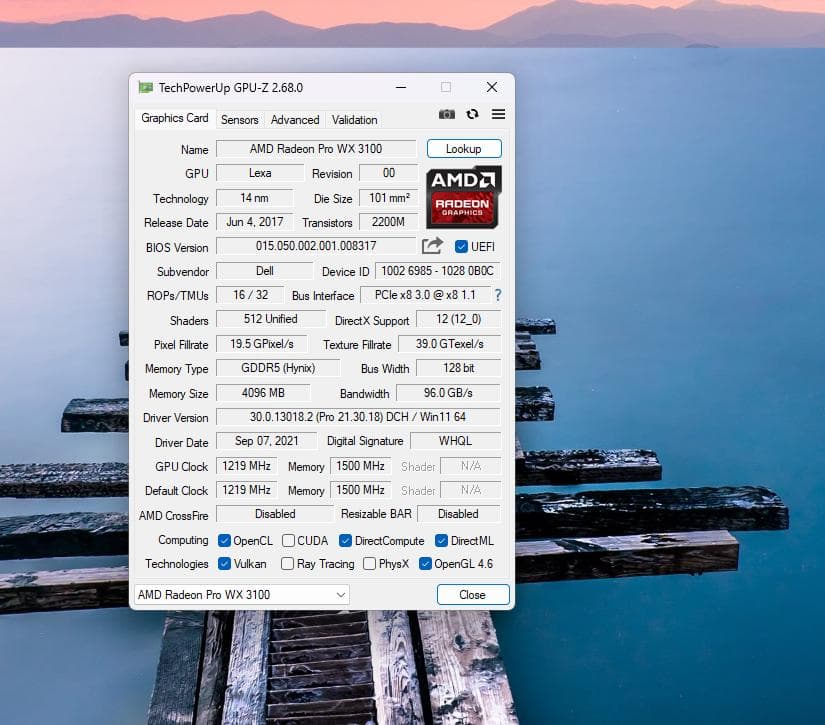 s*s様 DELL Vostro 3268 Core i5 / Radeon W