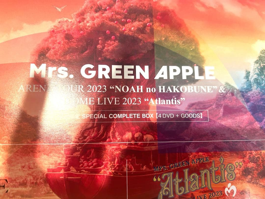 【限定特典付き】Mrs. GREEN APPLE 完全生産限定盤4DVD