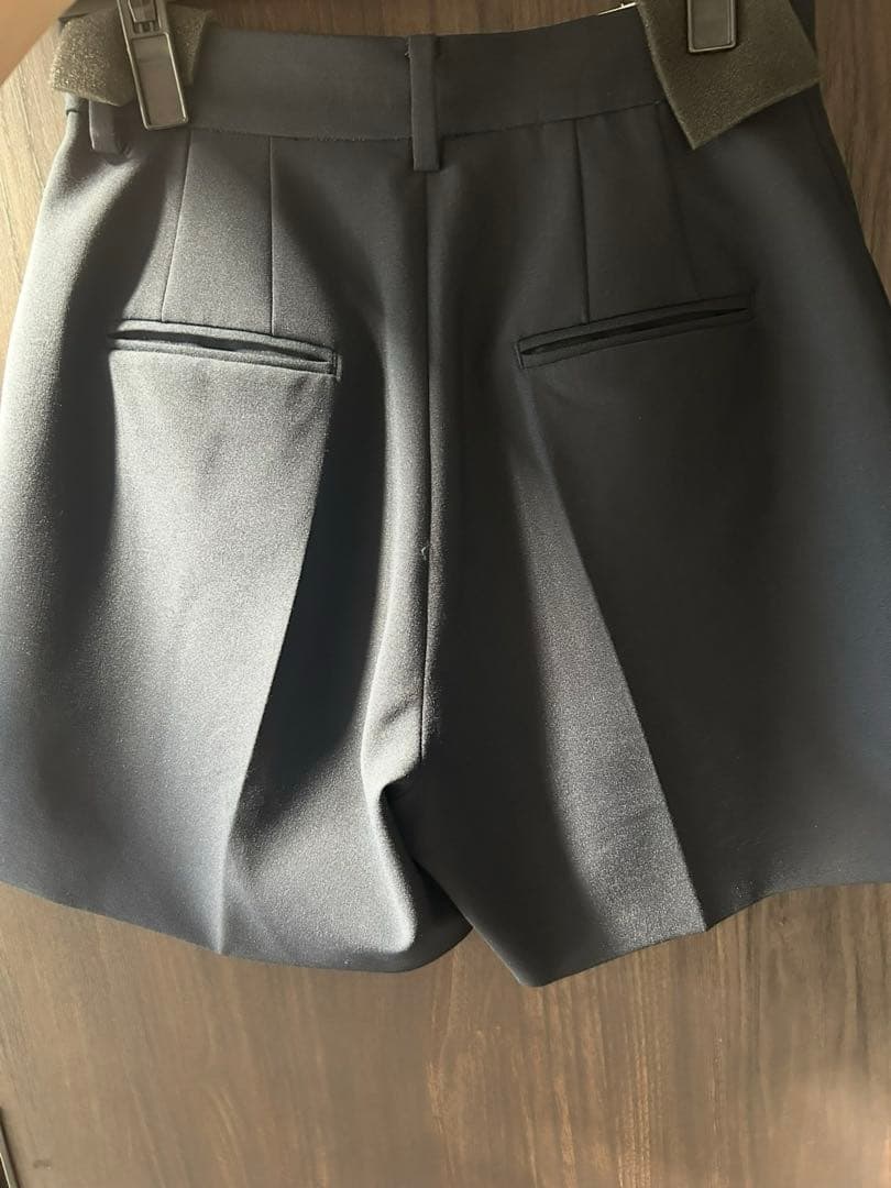 Ameri DIMENSIONAL SHORT PANTS ネイビーXS