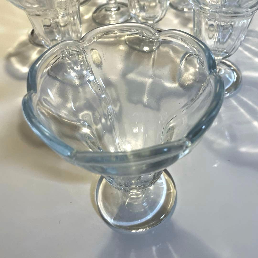 昭和レトロ　パフェロンググラス 12個セット　おまけ1個付き