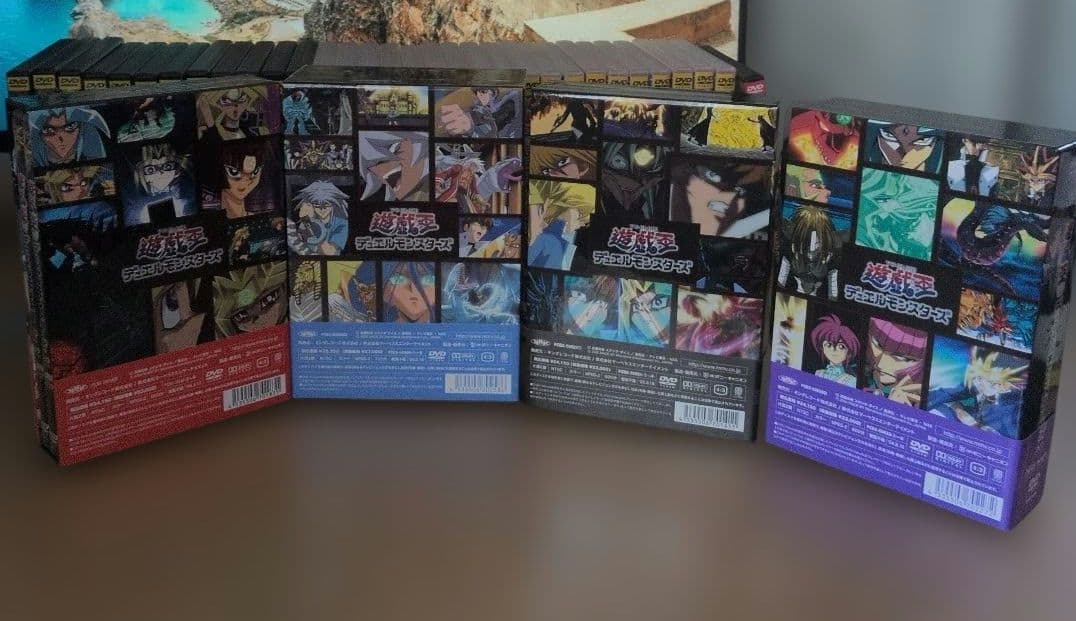 遊戯王 デュエルモンスターズ DVD 全巻セット（セル版）BOXあり