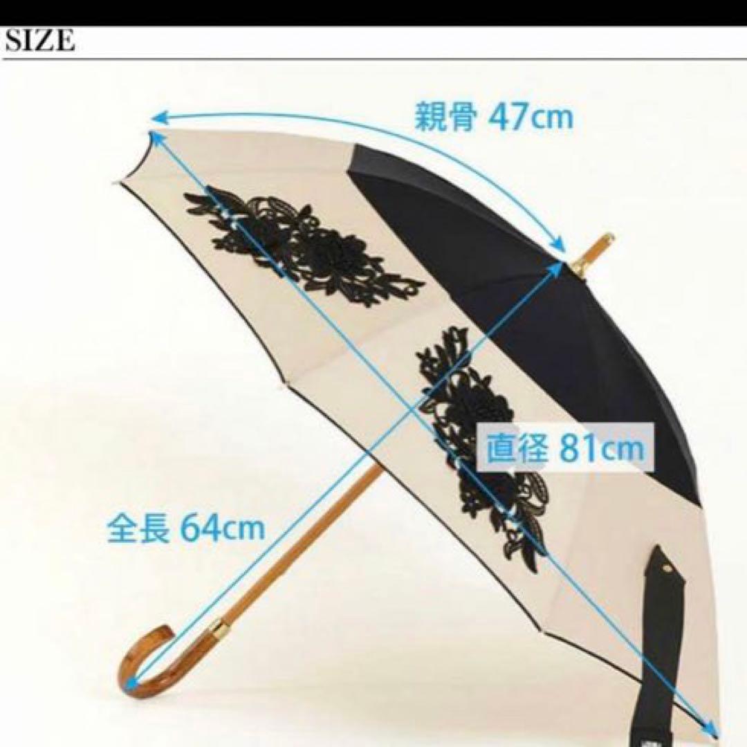 アシーナニューヨーク / Amelia Lace フラワーレース付き 日傘