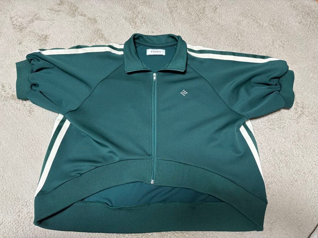 poppy あさぎーにょ　ジャージトップス