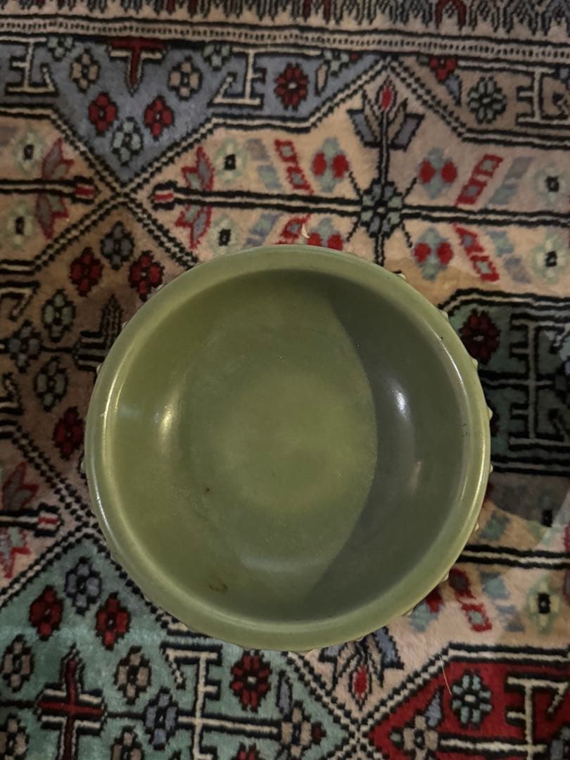 ‼️水芙蓉‼️早速半額→更に半額‼️リサイクルFORT‼️中国の青磁で三つ足香炉‼️