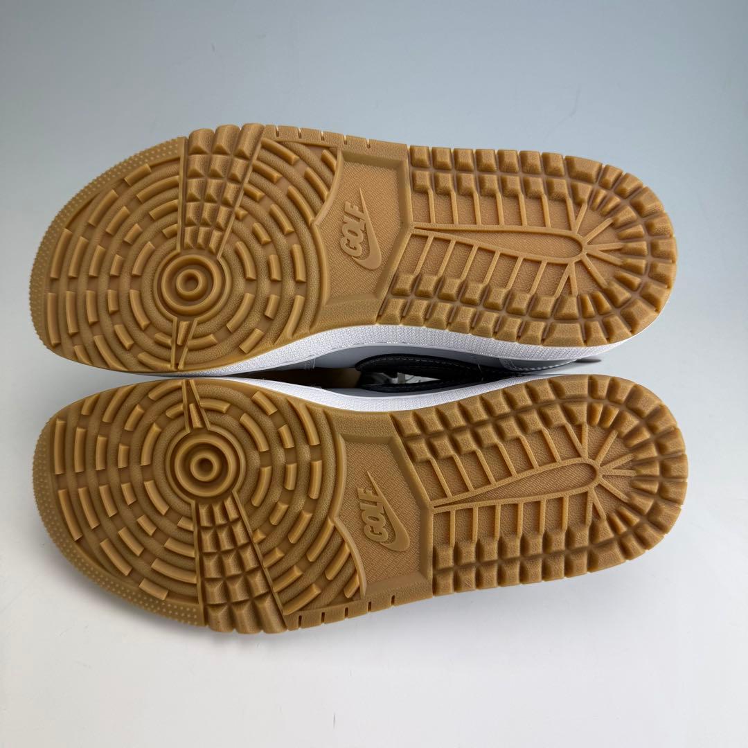 25cm ナイキ エアジョーダン1 ロー ゴルフ \"ウルフグレーガム\"