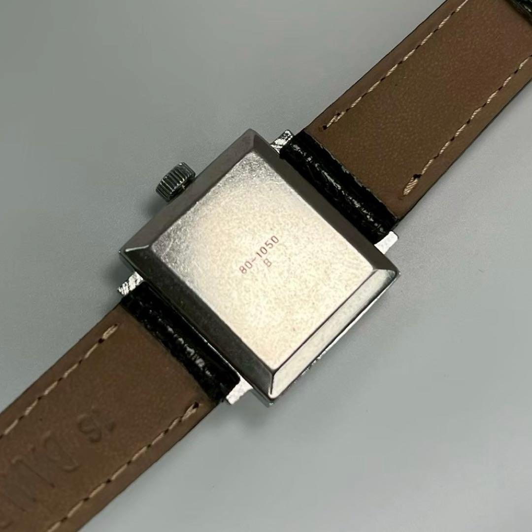 未使用品 SEIKO セイコー ルシエル スクエアケース 手巻時計 稼働品