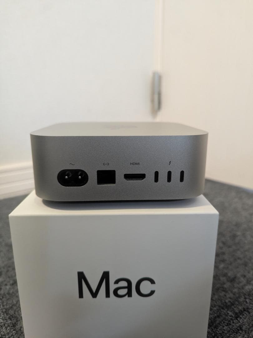 Mac mini M4 16G 256G＋M.2対応ドック｜保証26.4迄