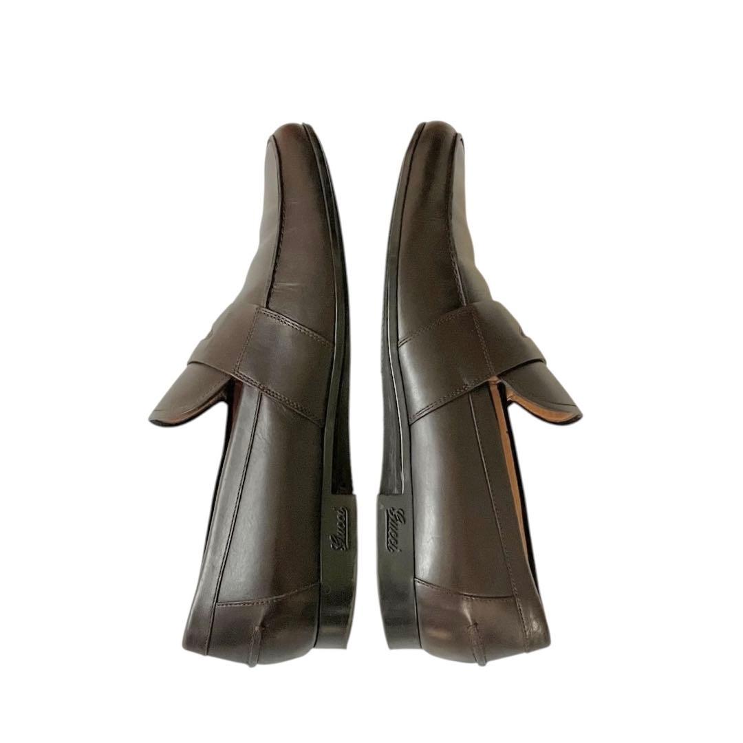 【訳あり】◾️GUCCI グッチ◾️ローファー◾️シェリーライン◾️レザー