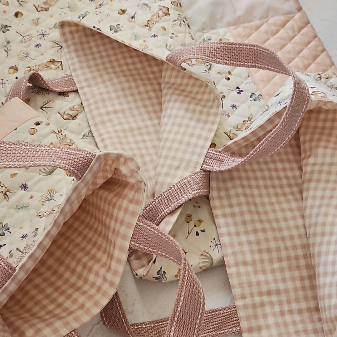 【ななオーダーページ】レッスンバッグ　上履き袋　弁当袋　ランチマット