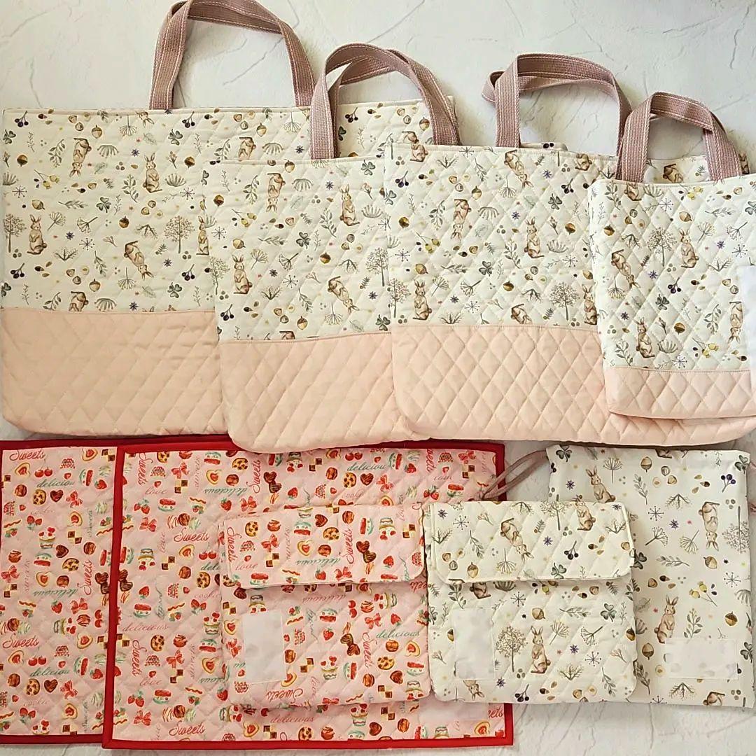 【ななオーダーページ】レッスンバッグ　上履き袋　弁当袋　ランチマット