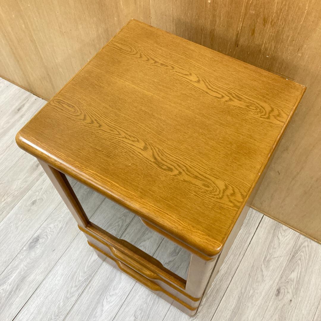 浜本工芸　キャビネット　AVラック　収納　ナラ材