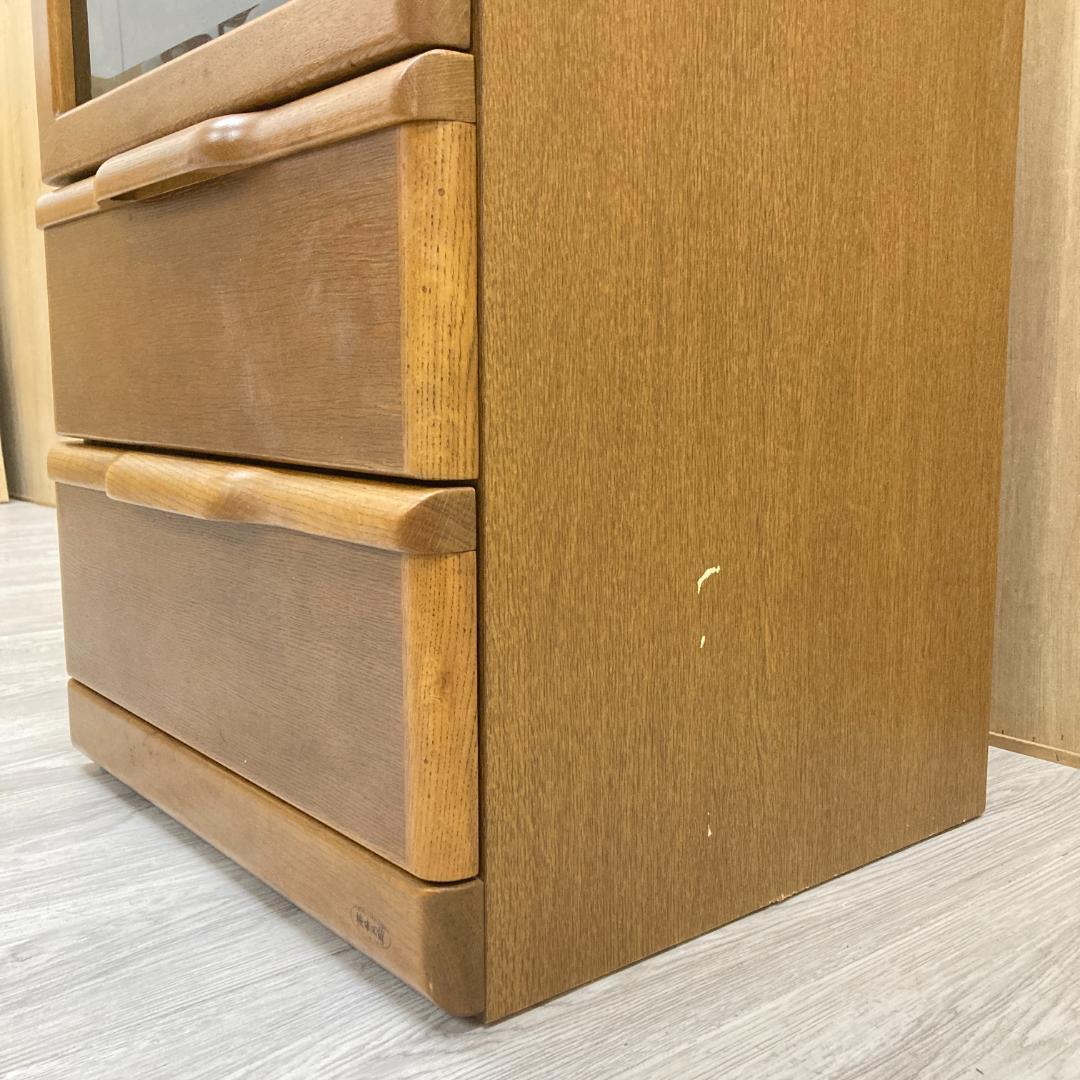 浜本工芸　キャビネット　AVラック　収納　ナラ材