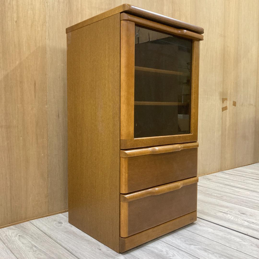 浜本工芸　キャビネット　AVラック　収納　ナラ材