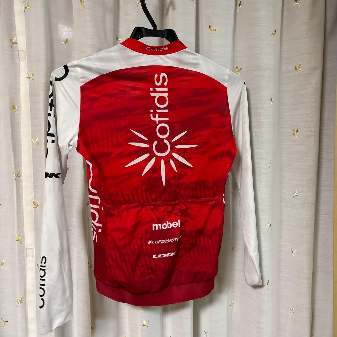 選手支給品　Cofidis 長袖　サイクルジャージ