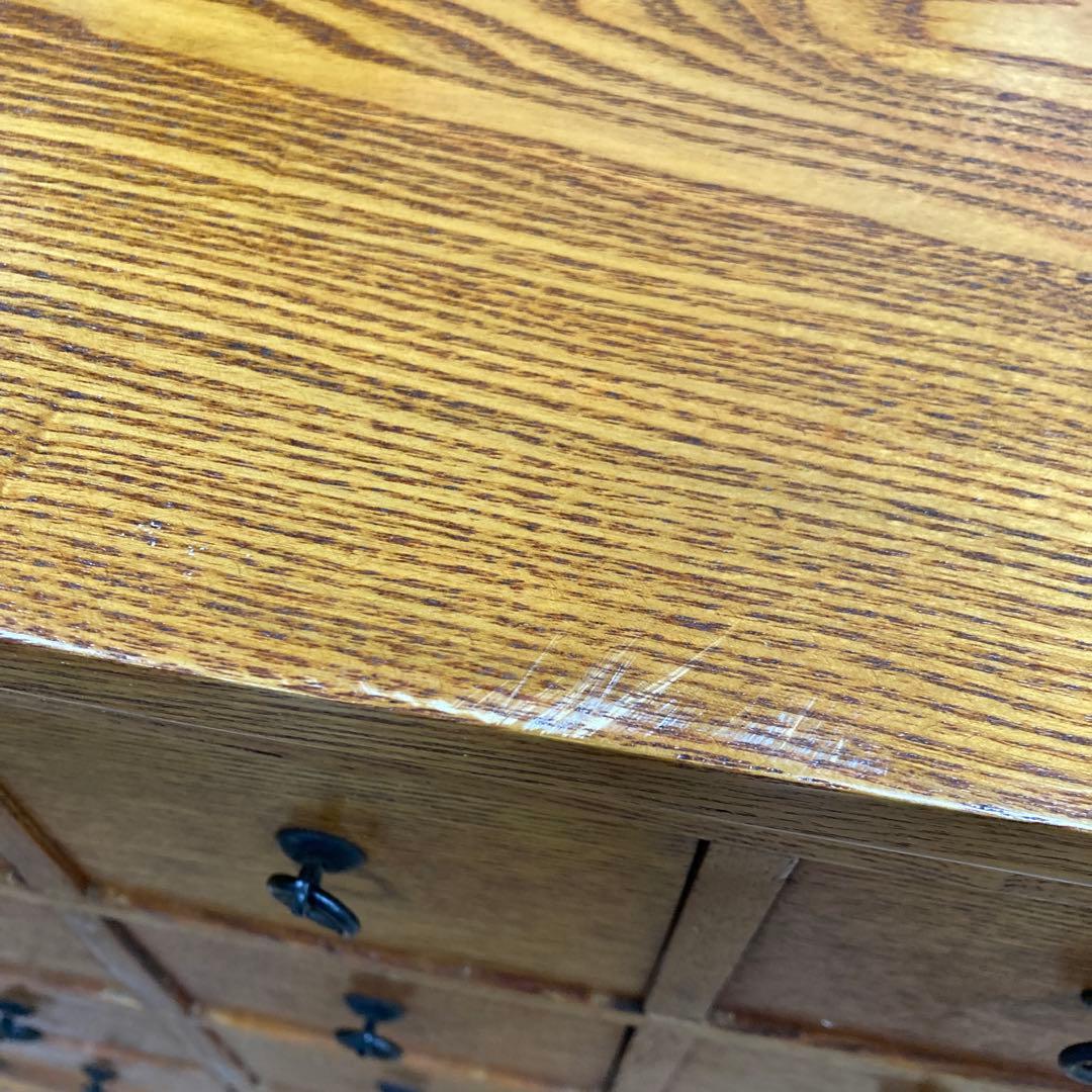 アンティーク薬箪笥　引き出し16個