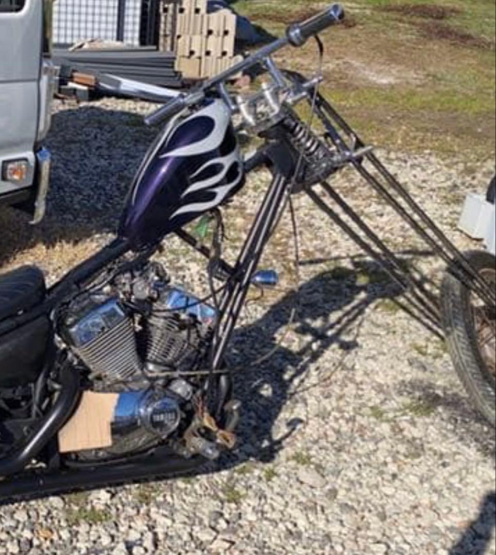 ハーレー　スポーツタンク　ビラーゴ