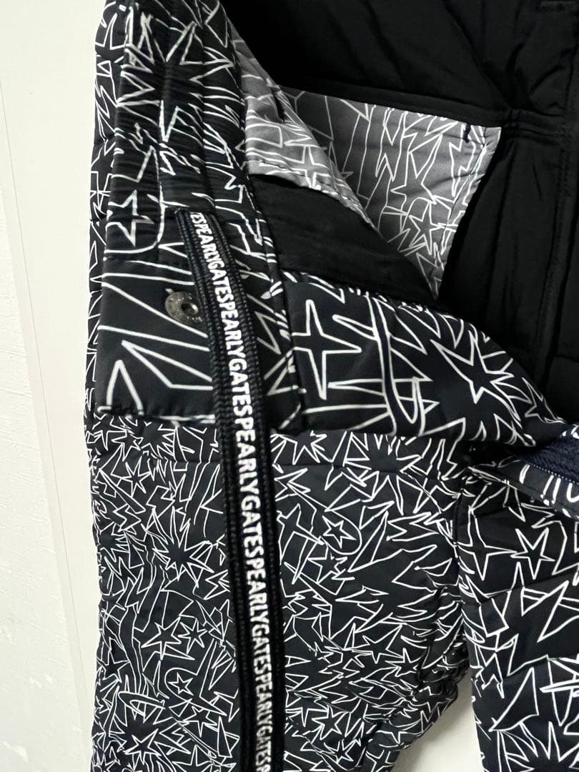 【パーリーゲイツ】サイズ1未使用　Nyストレッチ中綿イージーパンツ