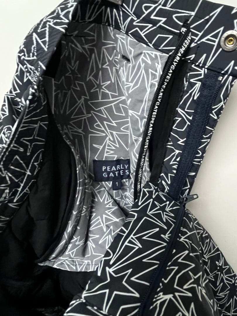 【パーリーゲイツ】サイズ1未使用　Nyストレッチ中綿イージーパンツ