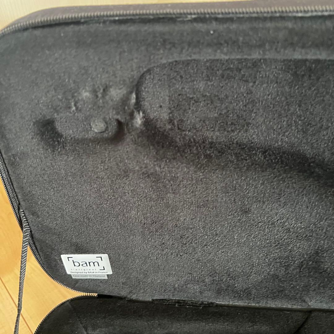 bam トレッキングケース アルトサックス用 ブラック