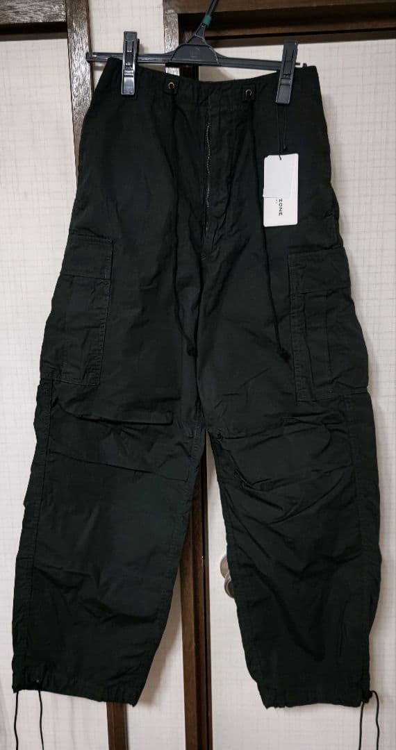 新品 THE SHINZONE ブラック カーゴパンツ 34