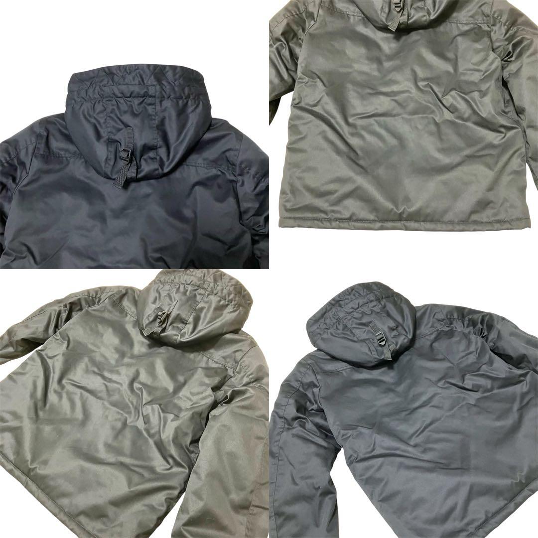 【未使用】AVIREX アヴィレックス ミリタリージャケット フード XL 黒