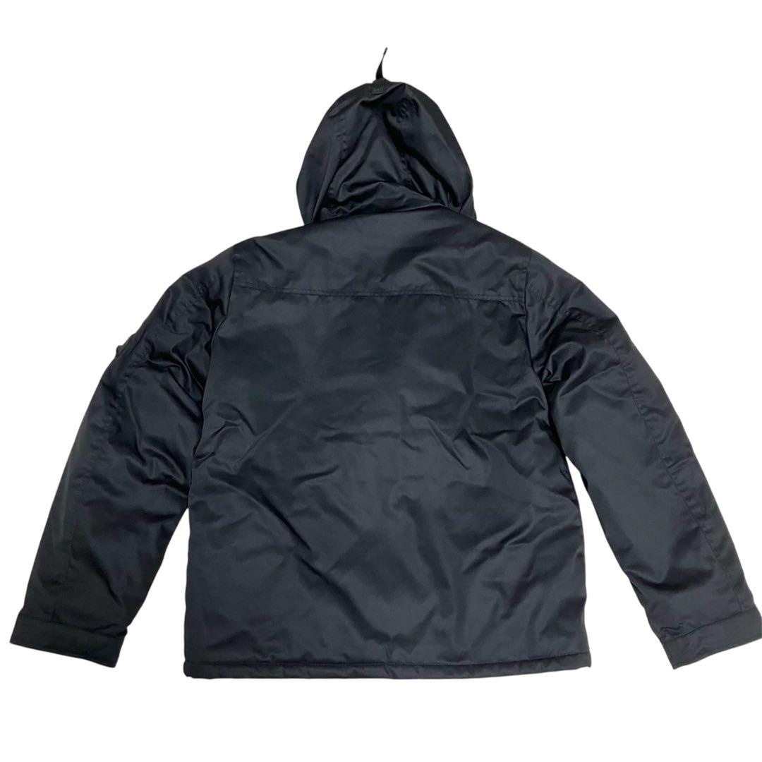 【未使用】AVIREX アヴィレックス ミリタリージャケット フード XL 黒