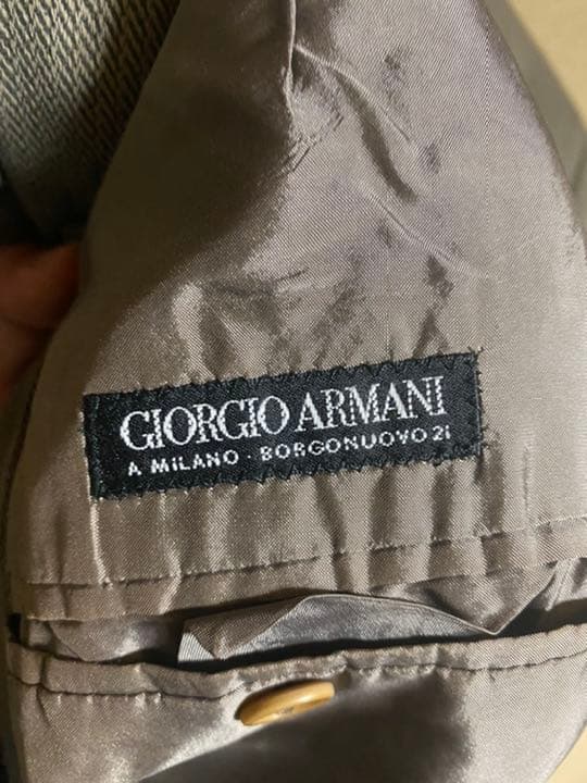 ジョルジオアルマーニ　ダブルスーツ　セットアップ