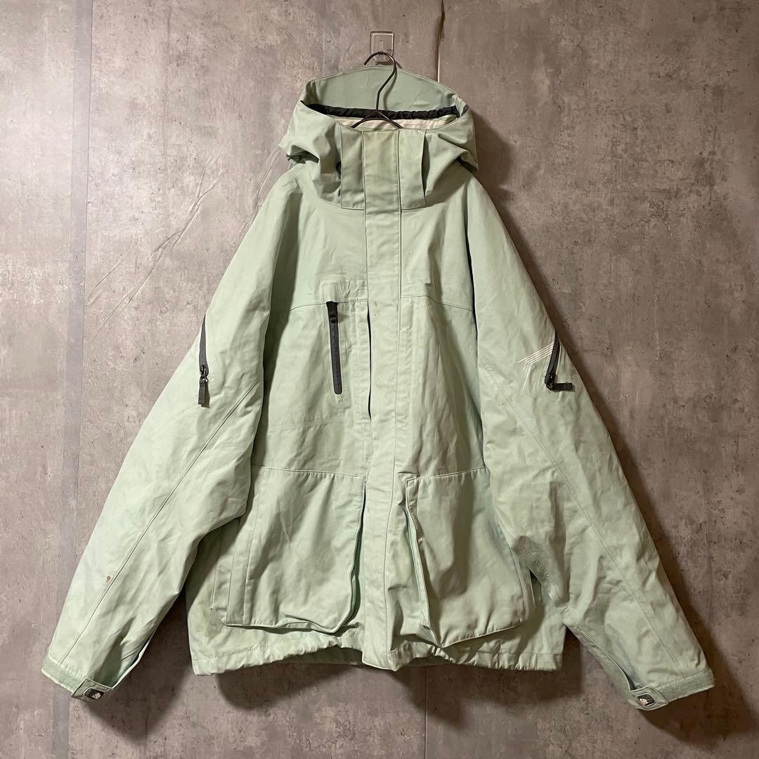 Burtonバートンスキーウェアスノーボードジャケットパーカーフード付き刺繍ロゴ