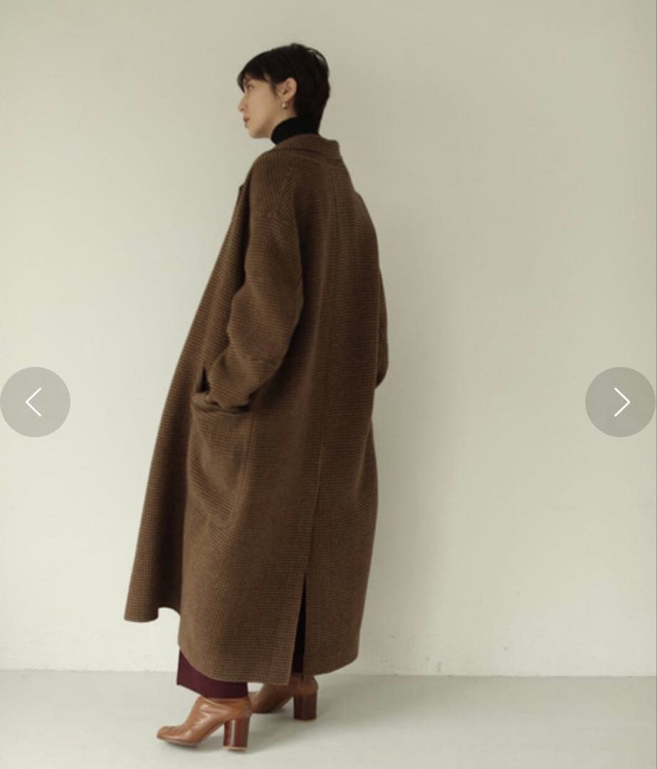 TODAYFUL Over Check Coat 38 オーバーチェックコート