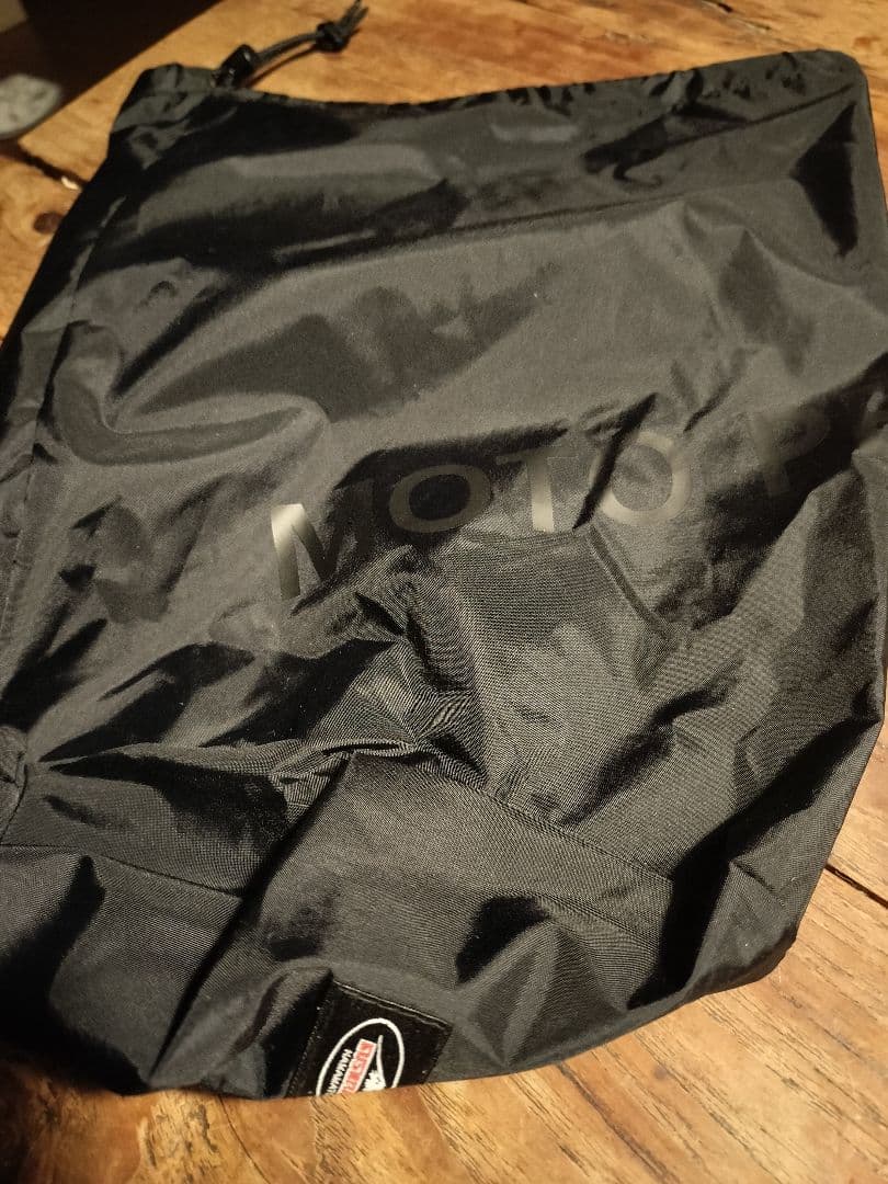 K-2825 ホワイトグースダウンジャケット LL オレンジ/黒（収納袋付）