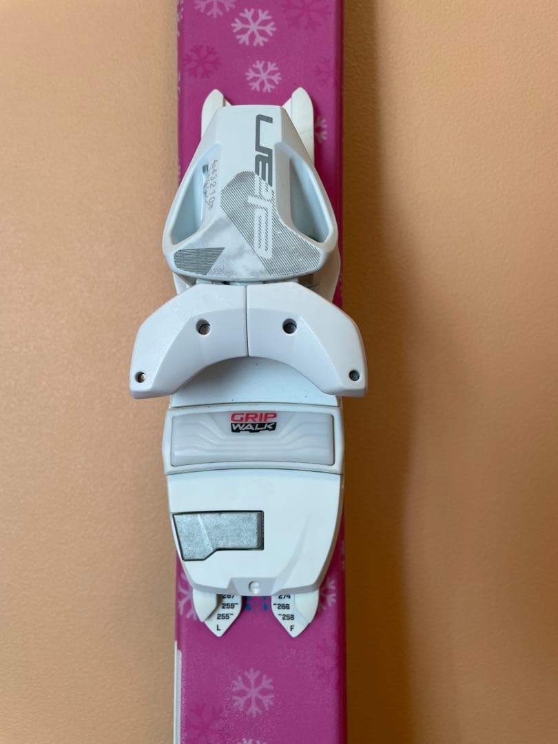 スキー板 エランELAN 140cm ストック 95cmセット 子ども用