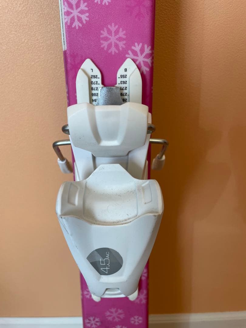 スキー板 エランELAN 140cm ストック 95cmセット 子ども用