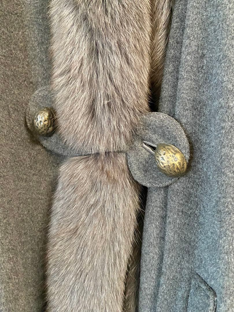 a*a様 美品TURKIS TUKKUポンチョ カシミヤ＆フォックスファー　コー